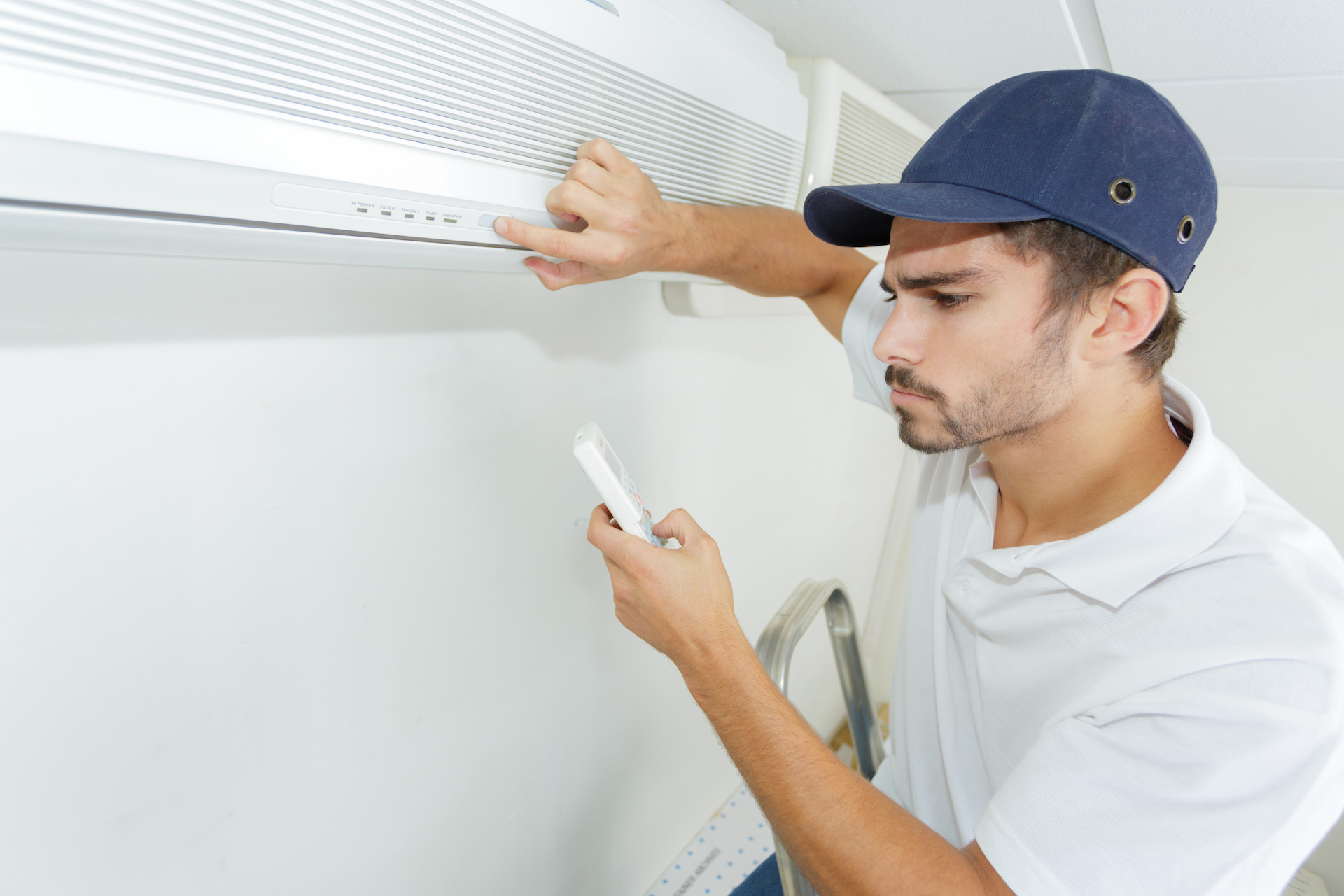 Technician on site